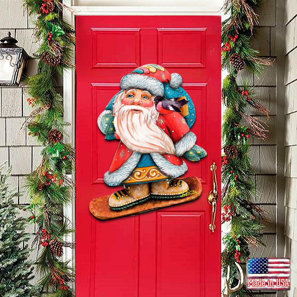 Snow Blocking Santa Dec