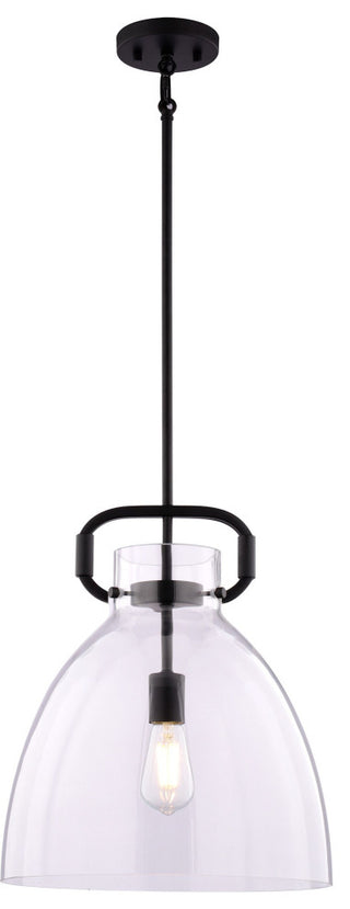 Vaxcel Lighting P0431 Madrona 14"W Pendant - Black