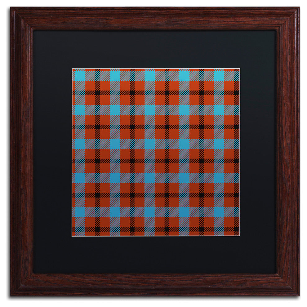 Color Bakery ''Group 06 A'' Matted Framed Art, Wood Frame, Black Mat, 16x16