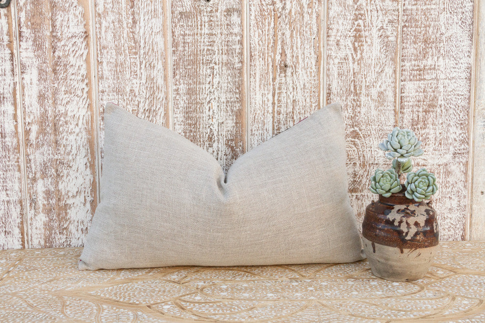 Olma Gul Suzani Lumbar Pillow