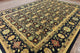Oriental Navy Blue French Design Peshawar Rug 9'x12', W1877