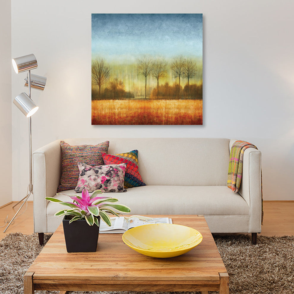 "The Crossing I" by Chris Donovan, Canvas Print, 37"x37"
