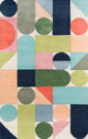Novogratz Delmar DELMADEL-8MTI Rug, 3'6"x5'6"