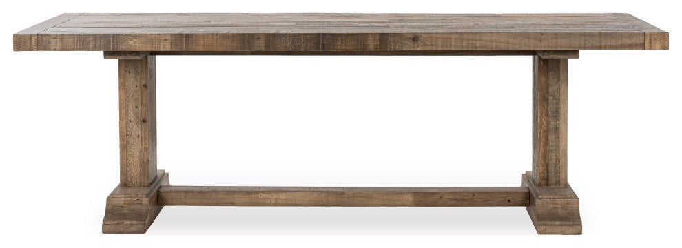 Dita Reclaimed Pine Wood Dining Table