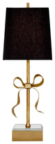 Le Landeron | Retro LED Copper Table Light with a Princess Bow, Black