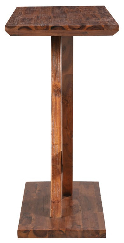 Rasmus Console Table, Chestnut Wire-Brush