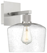 Access Lighting 63144LEDDLP/SDG Port Nine 12" Tall LED Wall - Brushed Steel