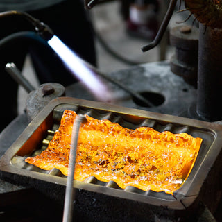 Lava Integrated LED Chandelier, Black, 36"