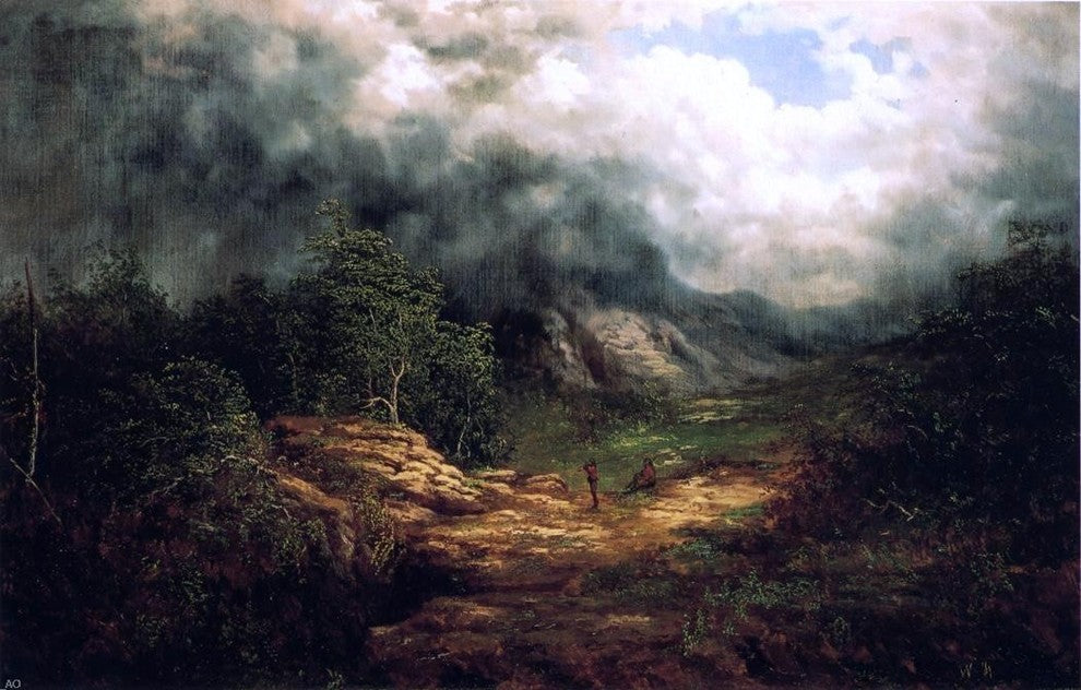 William Anthony Frerichs Storm over the Blue Ridge Wall Decal