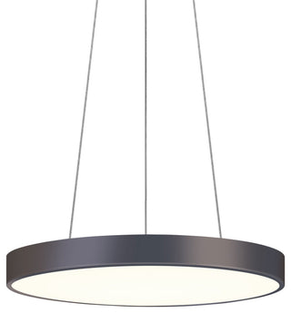 Sonneman 2742 Pi 20"W 1 Light LED Pendant - 3000K - Black Bronze