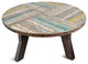 Reclaimed Round Boat Wood Coffee Table 1