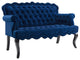Viola Chesterfield Button Tufted Loveseat Performance Velvet Settee