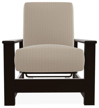 Leeward Deep Seat Outdoor Armchair with Hidden Motion, Bliss Sand/Kona