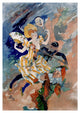 "Les Arts / La Pantomime" Digital Paper Print by Jules Cheret, 27"x38"