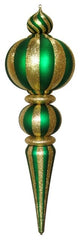 53" Oversized Green Shatterproof Finial