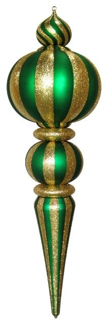 53" Oversized Green Shatterproof Finial