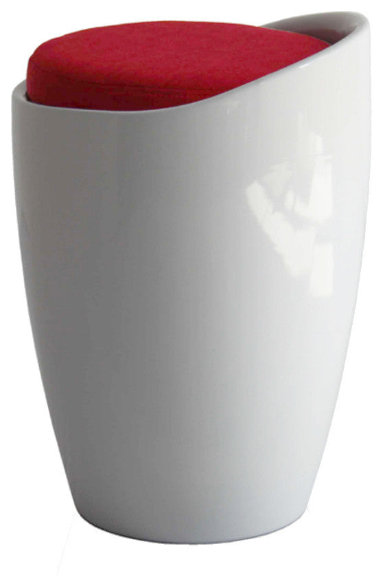 Classics Schnapps Stool, White