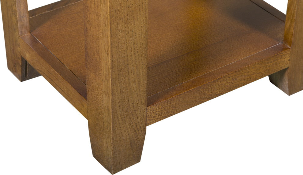 Mission Quarter Sawn White Oak 1-Drawer Nightstand, End Table