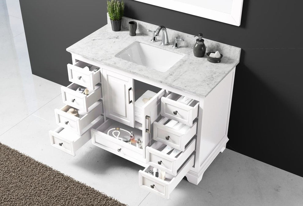 48" Single Sink Bathroom Vanity Base