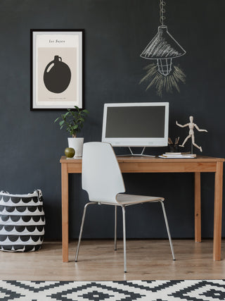 "Les Sujets" Framed Painting Print, 12x18