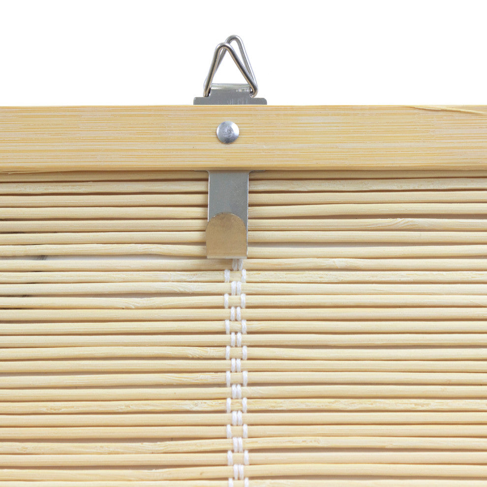 Matchstick Cordless Window Shade, Natural, 36" W