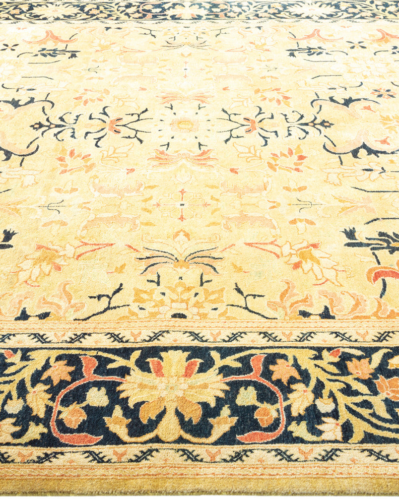 Mogul, One-of-a-Kind Hand-Knotted Area Rug Green, 6'2"x8'10"