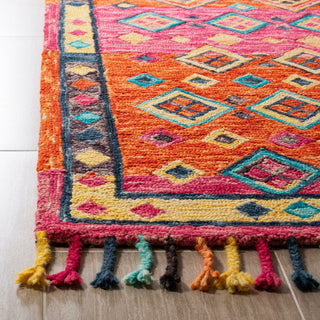 Safavieh Aspen Apn138A  Rug, Orange/Fuchsia, 2'3"x9'0" Runner