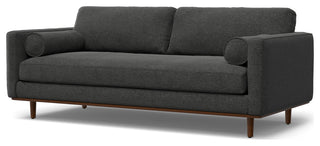 Morrison 89 inch Sofa, Charcoal Gray