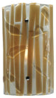 9W Metro Fusion Bambu Glass Wall Sconce
