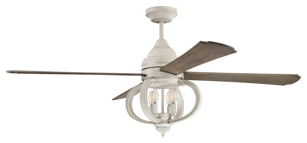 Cottage White 60"Ceiling Fan from the Augusta Collection