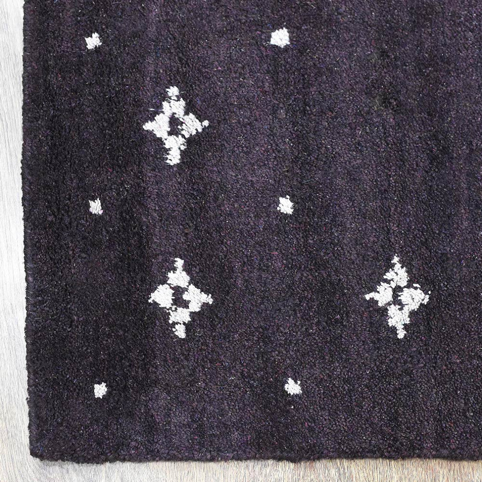 HAND KNOTTED LOOM SILK ECO-FRIENDLY AREA RUG -6'x9',Rectangle,Brown,Contemporary