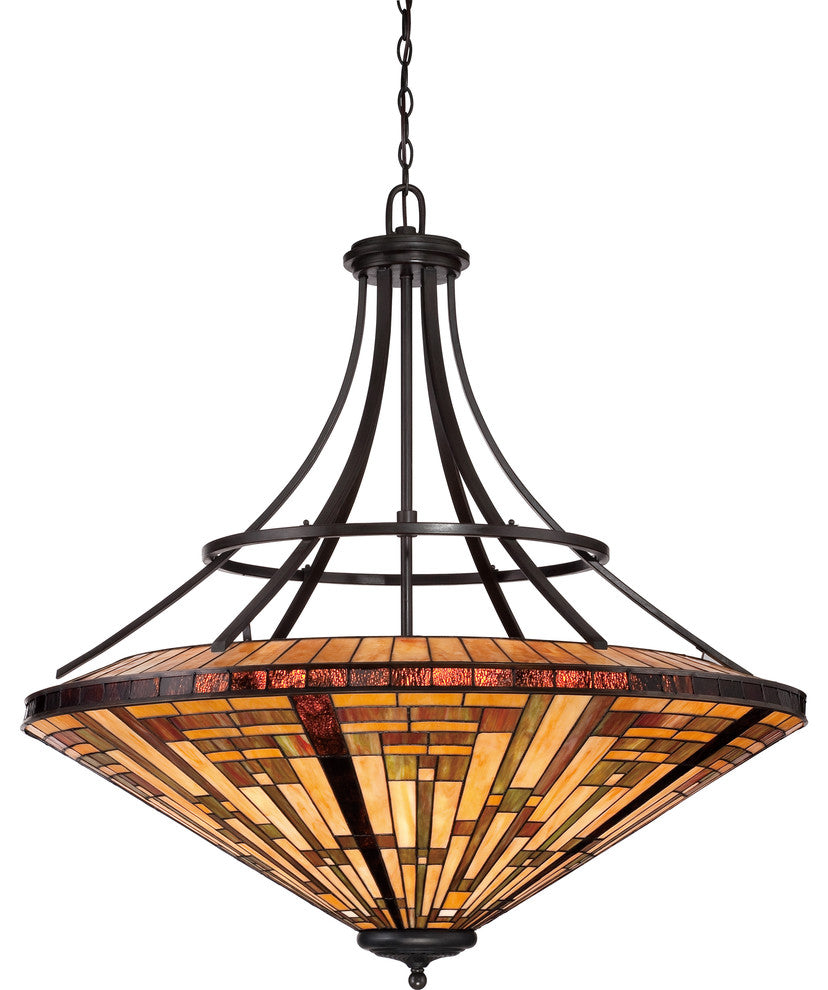 Quoizel TFST2840VB Eight Light Pendant Stephen Vintage Bronze