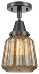 INNOVATIONS LIGHTING 447-1C-BK-G146-LED Chatham Flush Mount