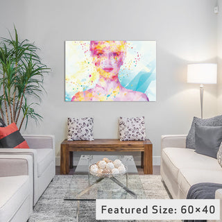 "Turquoise" by Alessandro Pautasso, 26x18x1.5