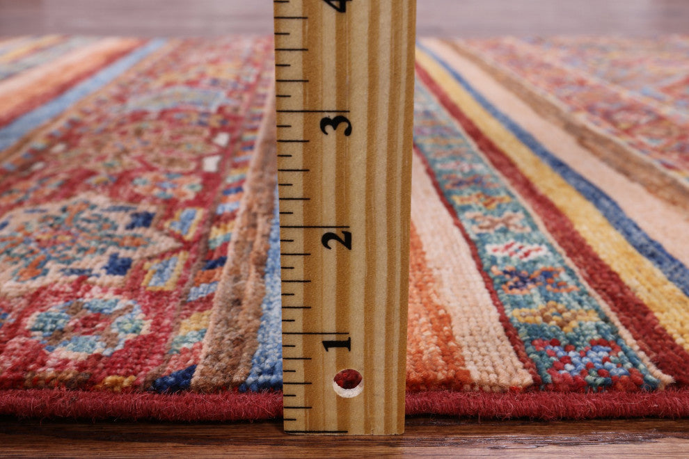 Khorjin Super Kazak Hand Knotted Rug 2' 8" X 3' 11" Q5172