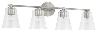Capital Lighting 146941-533 Baker 4 Light 32"W Bathroom Vanity - Brushed Nickel