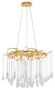 Bethel International CN06C23G 10 Light Chandelier, Gold