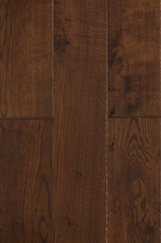 European Oak Rosewood 1/2"X7"Xrandom Length Hardwood Flooring(25.26 Sqft/Box)