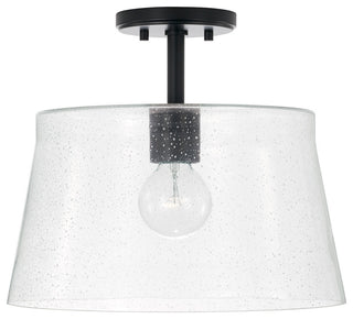 Capital Lighting 246911 Baker 14"W Semi-Flush Ceiling Fixture / - Matte Black
