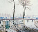 Alfred Sisley Approach to the Railway Station, 20"x25" Wall Decal