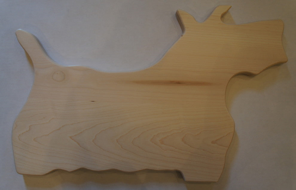 Scottish Terrier Hard Maple Cutting Board