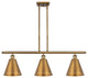 Ballston Cone Island Light, Brushed Brass, Brushed Brass