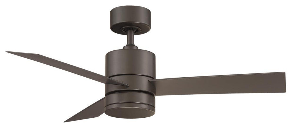 Axis 1 Light 44 in. Indoor Ceiling Fan, 3500K, Bronze