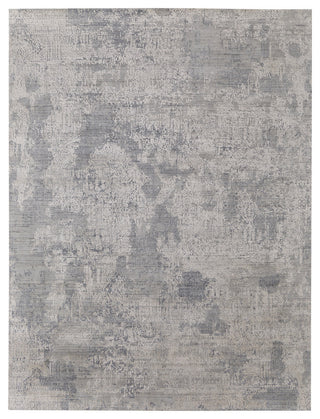 Kinton Modern Abstract, Silver/Gray, 10'x14' Area Rug