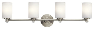 Bath 4-Light, Brushed Nickel, Incandescent