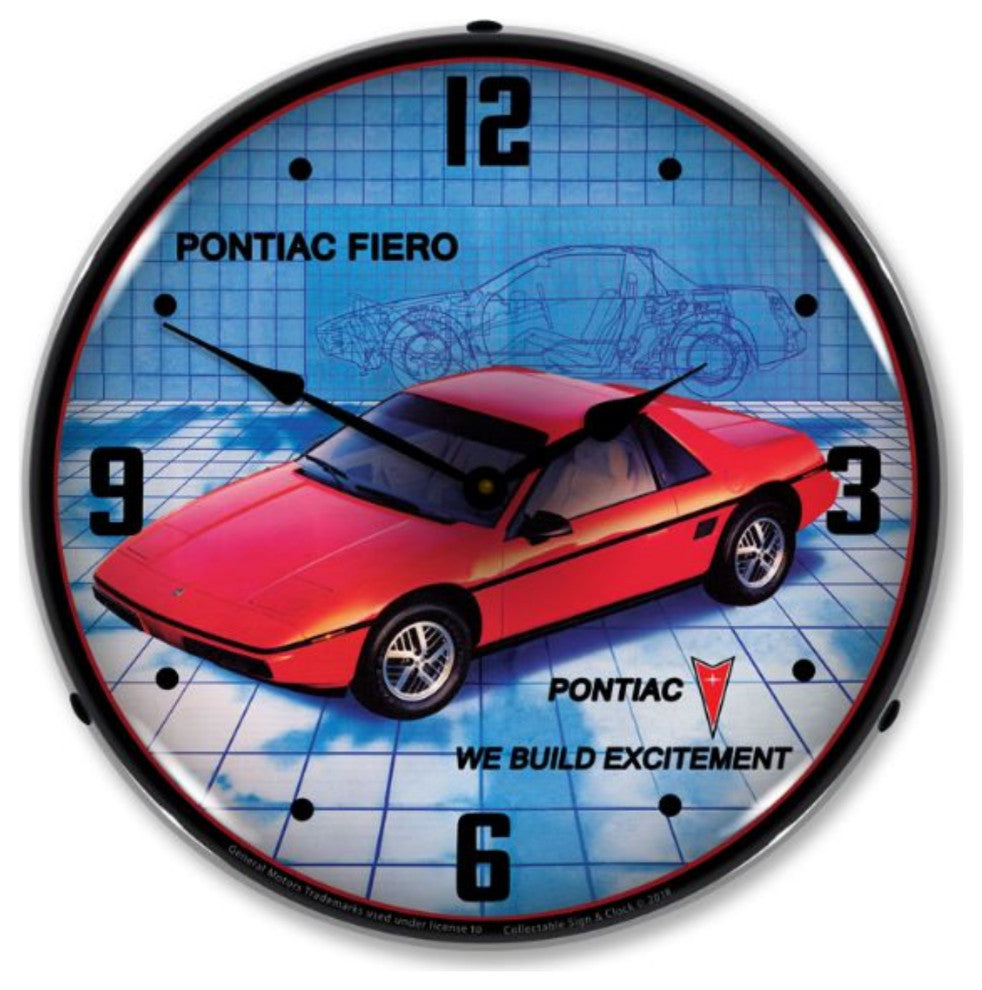 GM1801831 1984 Pontiac Fiero Clock