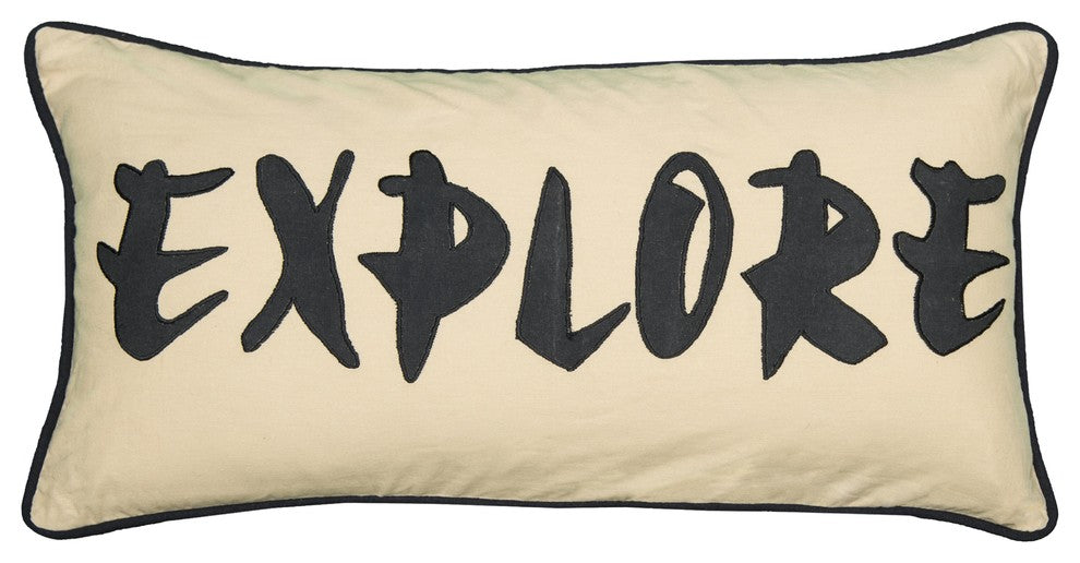 Rizzy Home 11"x21" Pillow