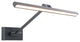 Reed LED Adjustable Picture Light 3000K, Black, 17"