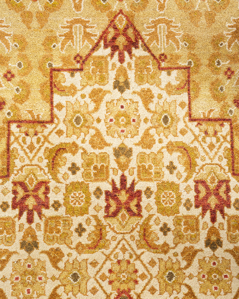 Mogul, One-of-a-Kind Hand-Knotted Area Rug Ivory, 12' 1" x 17' 5"