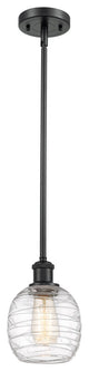 Innovations 516-1S-BK-G1013 1-Light Mini Pendant, Matte Black